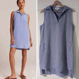 NEW Bella Dahl | Sleeveless A-Line Dress In Periwinkle Blue